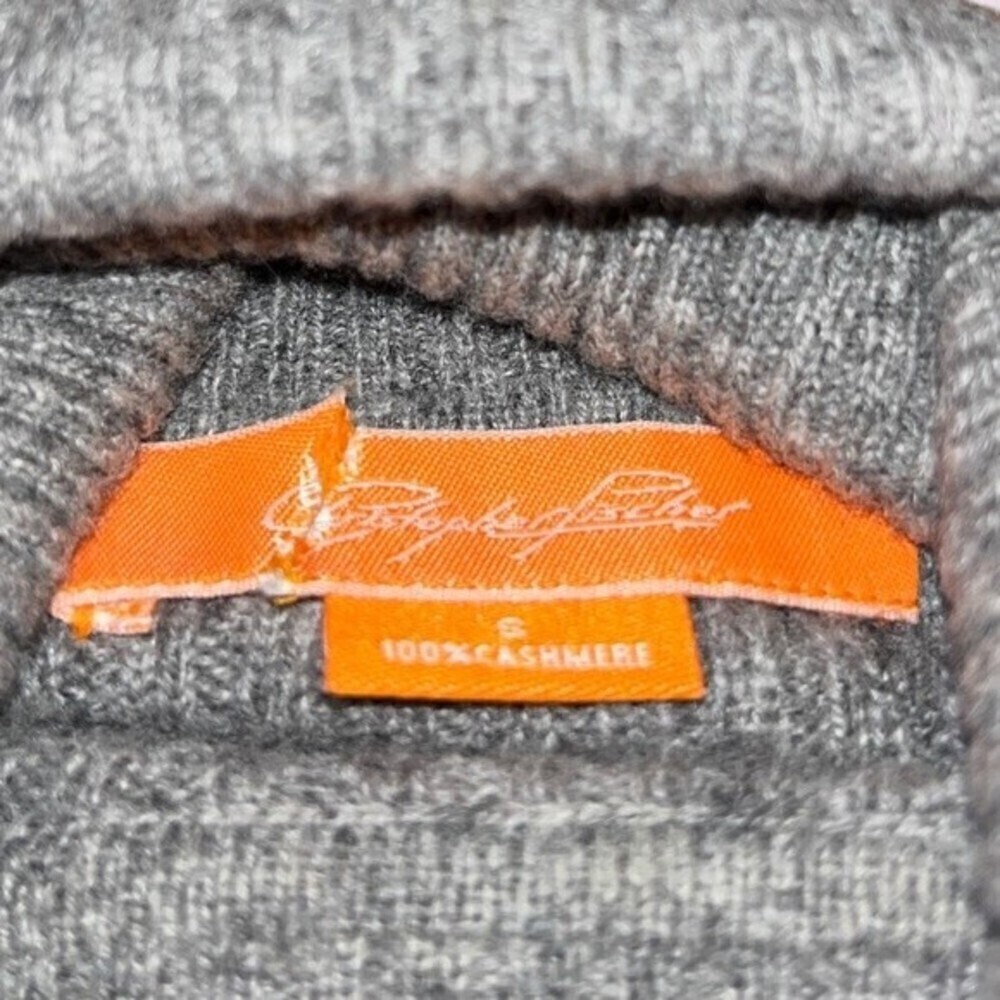 Christopher Fisher 100% Cashmere Sweater Dress Gray Knit Womens Size Small - Picture 3 of 11